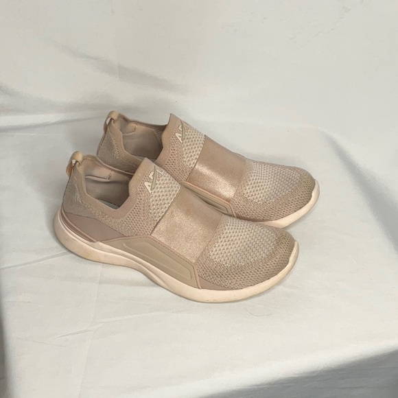 Athletic Propulsion Lab, APL TechLoom Bliss, Women’s Size 6, Rose Dust/Nude - Picture 9 of 11